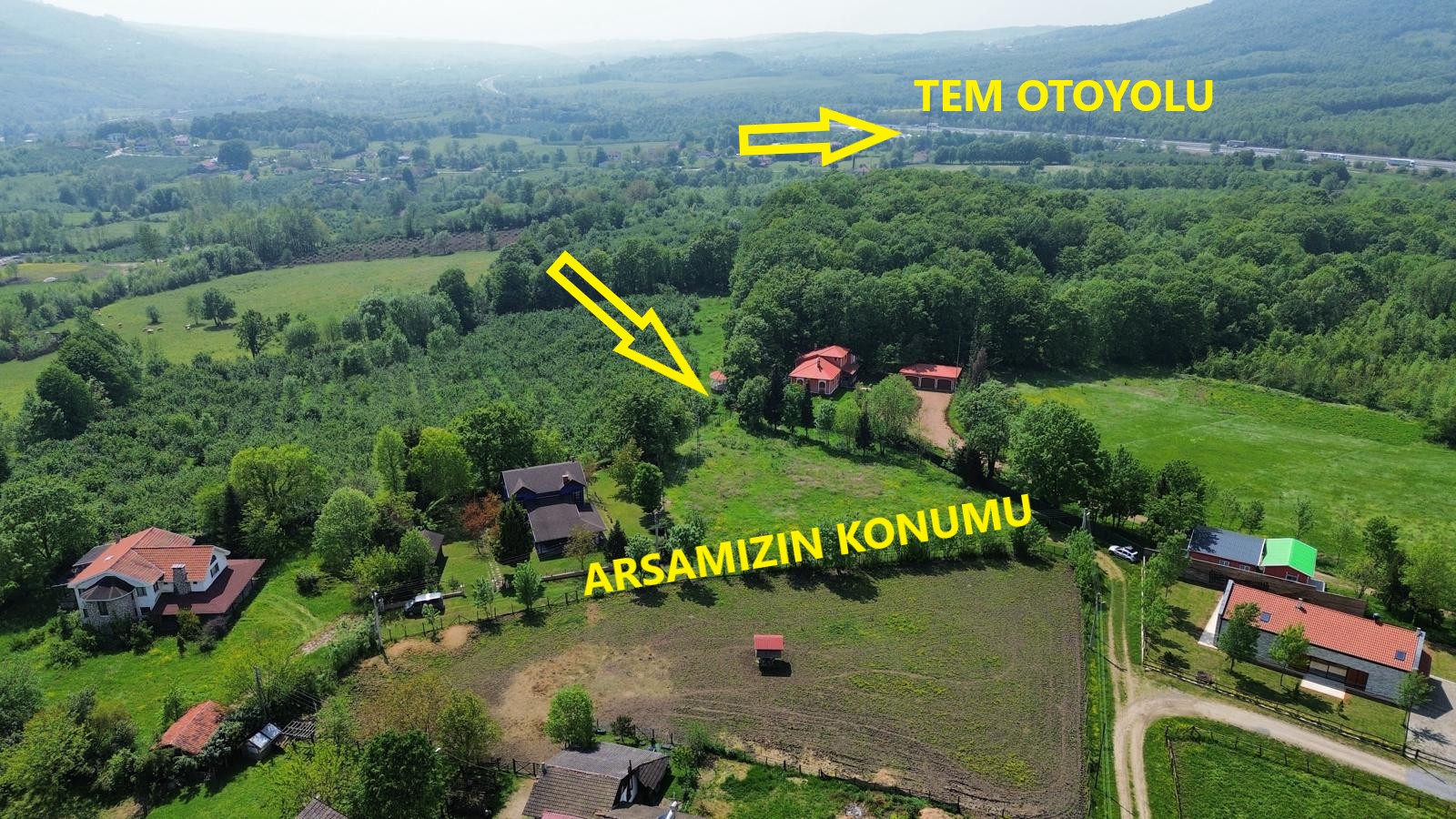 ÖMER EMLAKTAN DÜZCE YEŞİLYAYLA KÖYÜNDE İMARLI ARSA